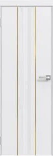 Межкомнатная дверь ЮНИ Эмаль Line 04, Белый