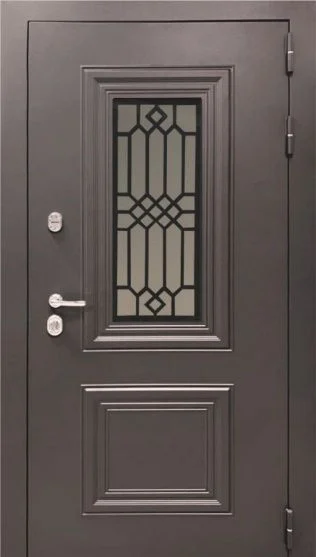Входная дверь EVEREST Versa, муар бордо