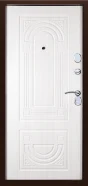 Входная дверь SV Doors Стандарт плюс, Cандал белый