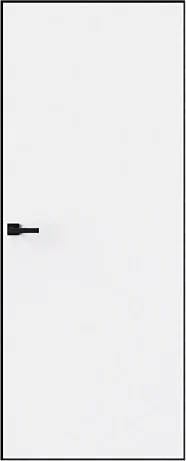 Дверь скрытого монтажа SV Doors Invisible кромка с 4-х сторон Чёрная, Под покраску