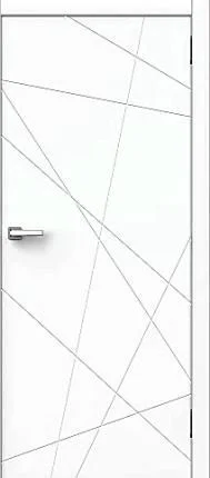Межкомнатная дверь SV Doors Нордика 164, Эмаль белая RAL 9003