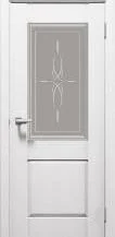 Межкомнатная дверь SV Doors Ривьера 02 ДО, Ясень белый