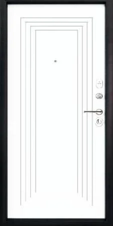 Входная дверь SV Doors Сидней, Белая Шагрень