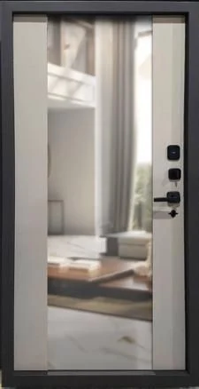 Входная дверь SV Doors Фьорд ТЕРМО, Меджик сэнд (ПЭТ)