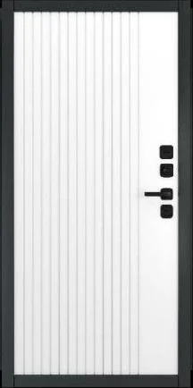 Входная дверь SV Doors Витязь ТЕРМО, Белая шагрень