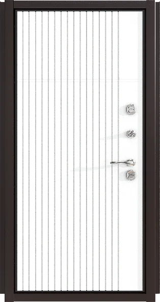 Входная дверь SV Doors Аляска (нестандартные размеры), Белый