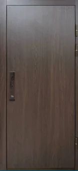 Входная дверь КСМ Е-10 см 2 МДФ Грецкий орех