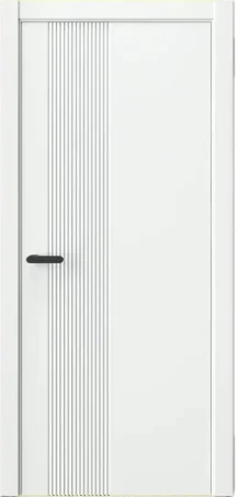 Межкомнатная дверь Weststyle Flain 3, Эмаль Белая